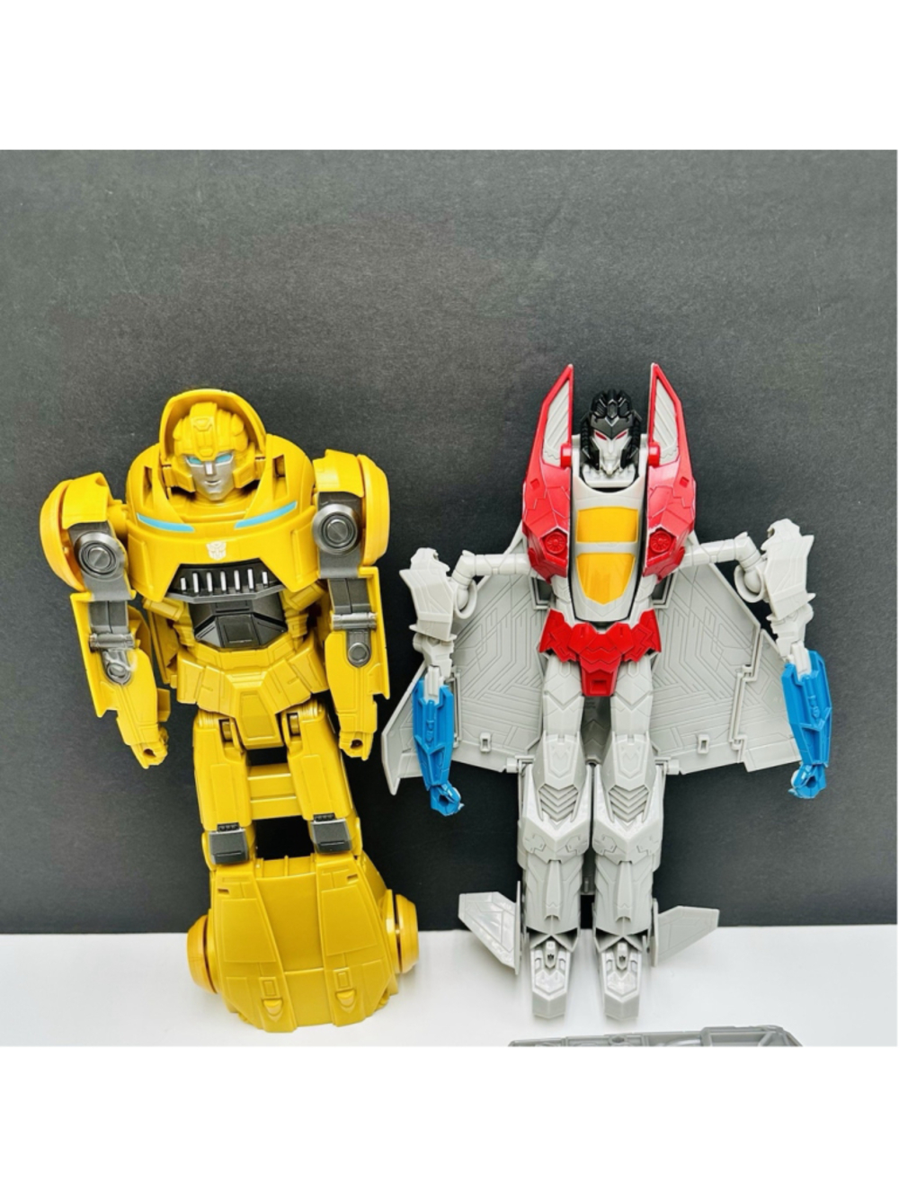 Transformers One Mega Changer Starscream Mega Changer Bumblebee Lot of 2